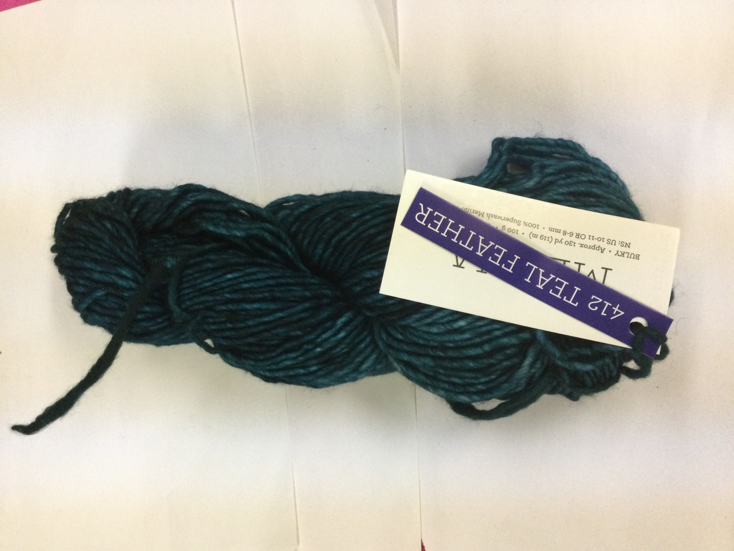 Malabrigo Mecha Teal Feather-412