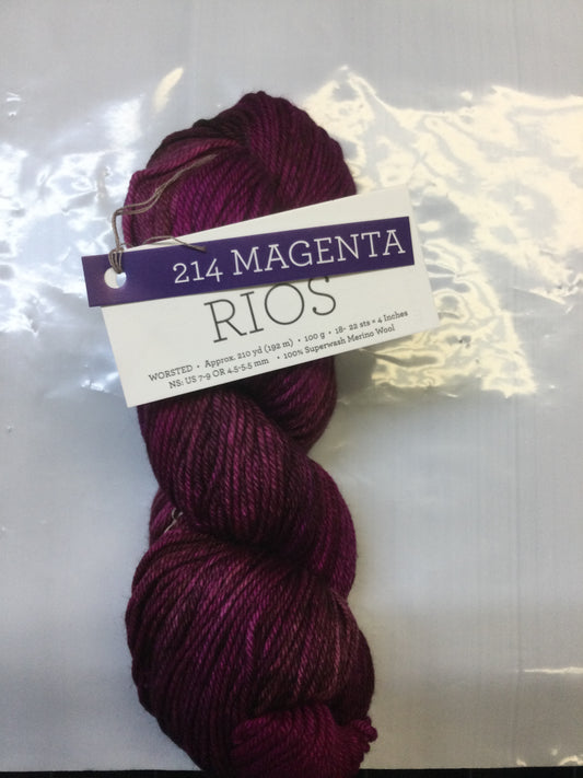 Malabrigo Rios (Magenta-214)