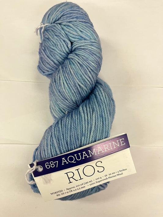 Malabrigo Rios (Aquamarine-687)