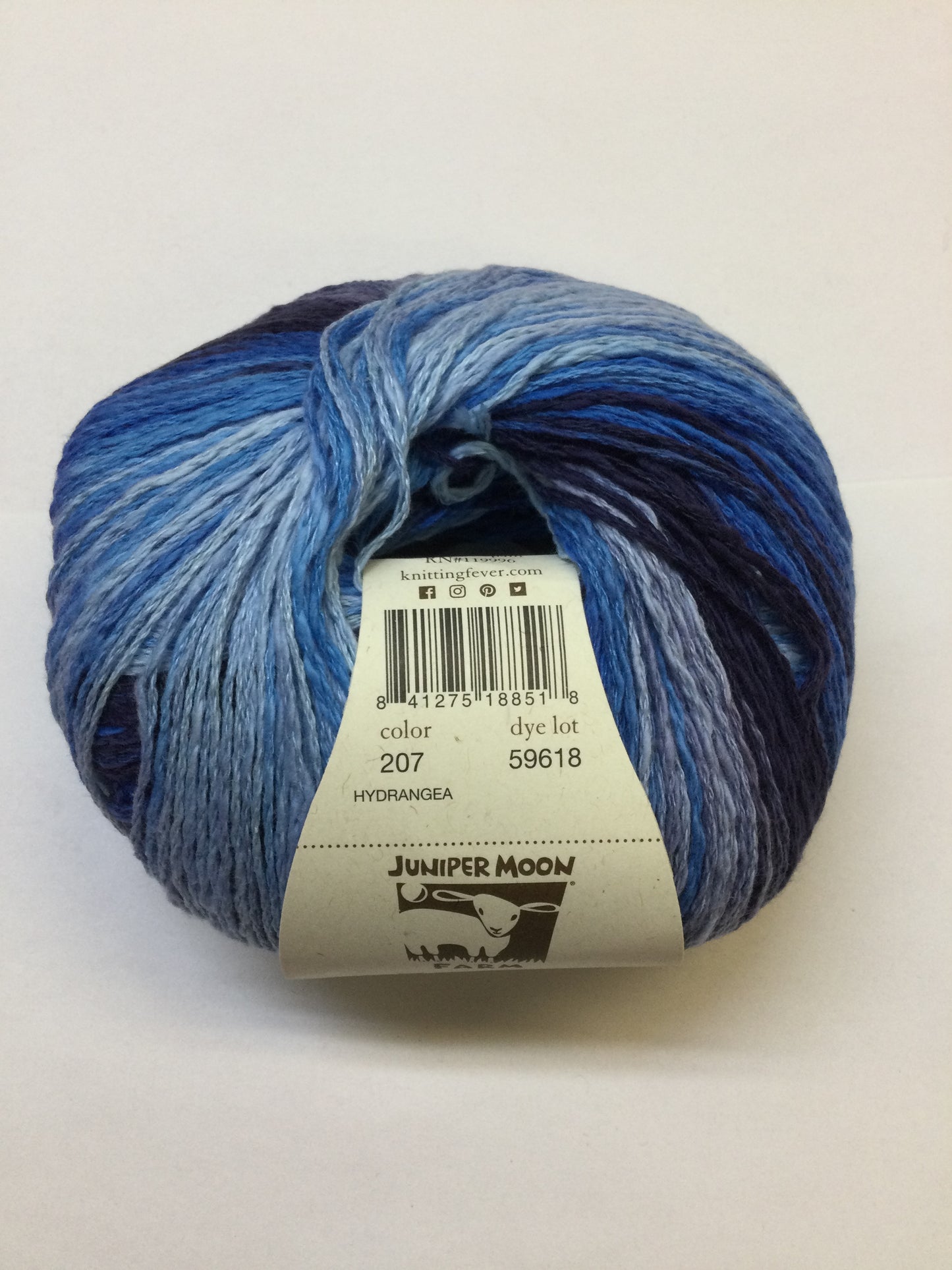 Juniper Moon Farm Zooey Stripes (#207-Hydrangea)