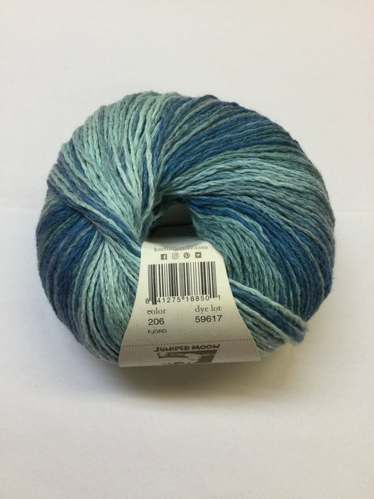 Juniper Moon Farm Zooey Stripes (#206-Fjord)