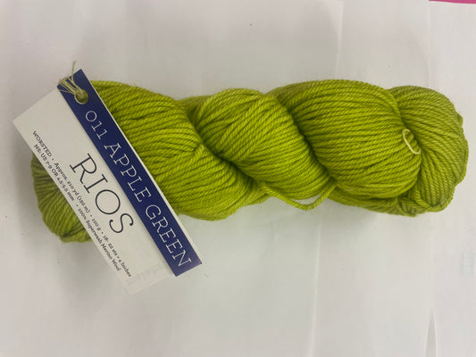 Malabrigo Rios  (Apple Green-011)