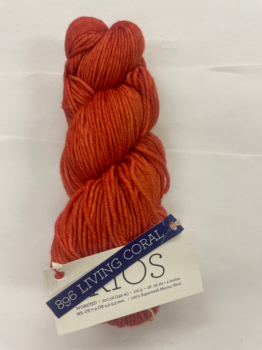 Malabrigo Rios  (Living Coral-896)