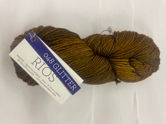 Malabrigo Rios  (Glitter-048)