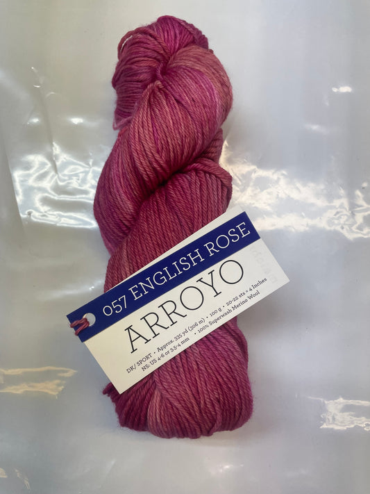 Malabrigo Arroyo English Rose-057