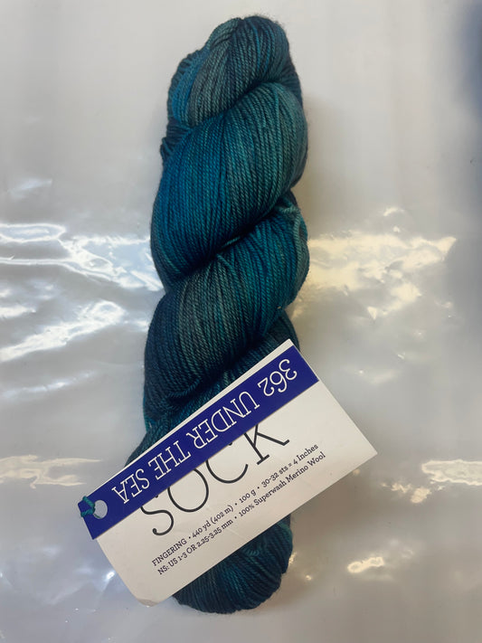 Malabrigo Sock Under the Sea-362