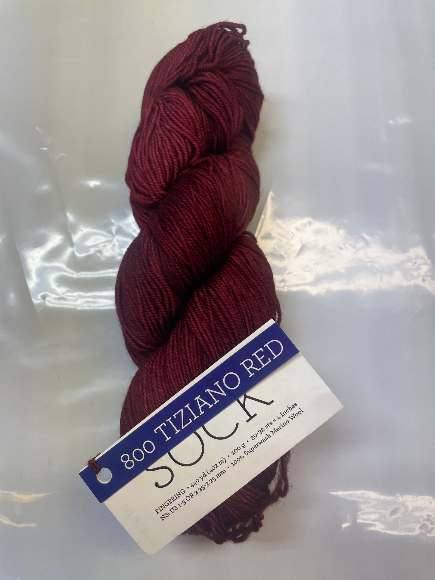 Malabrigo Sock Tiziano Red-800