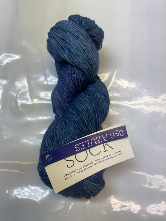 Malabrigo Sock Azules-856