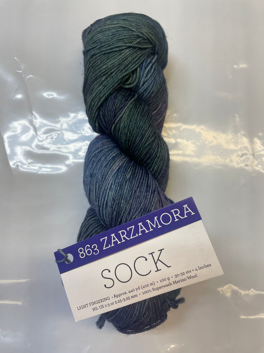 Malabrigo Sock Zarzamora-863