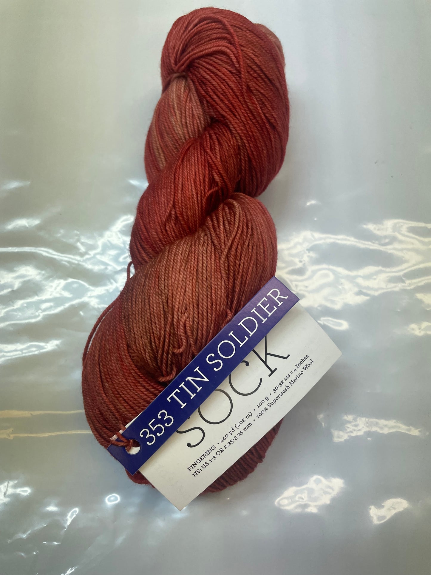 Malabrigo Sock Tin Soldier-353