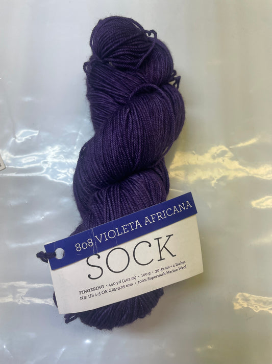 Malabrigo Sock Violeta AAfricana-808