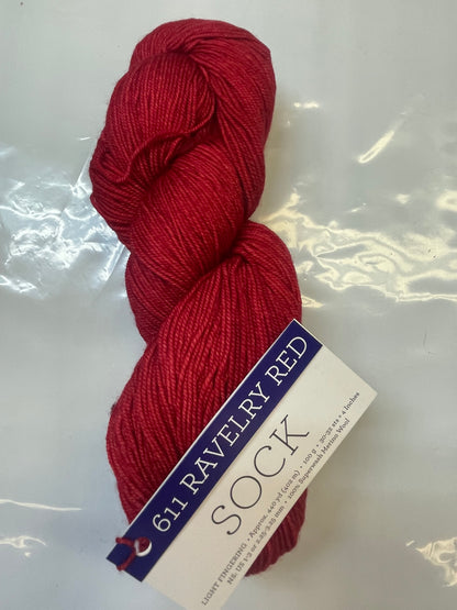 Malabrigo Sock Ravelry Red-611