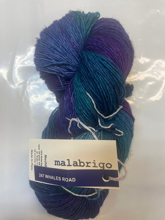 Malabrigo Mechita Whales Road-247