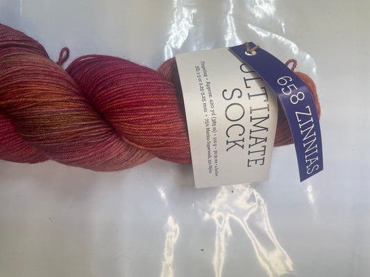 Malabrigo Ultimate Sock  ZINNIAS-658