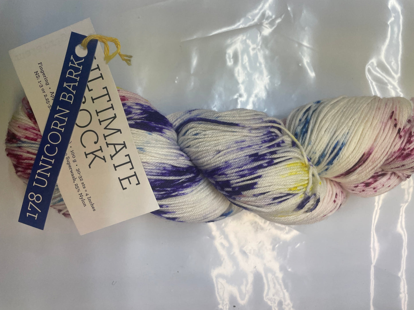 Malabrigo Ultimate Sock  Unicorn Bark-178