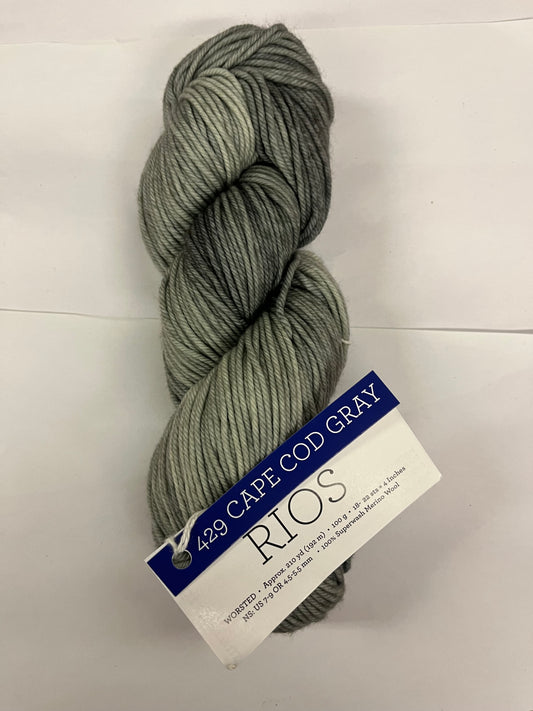 Malabrigo Rios  (Cape Cod Gray-429)
