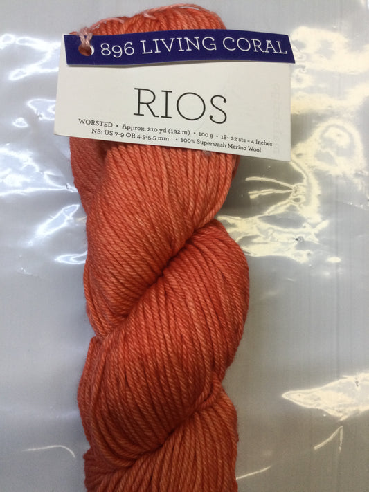 Malabrigo Rios (Living Coral-896)